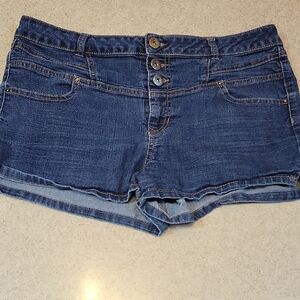 Blue Spice Jean Shorts Classic Blue Cut-Offs Size 13/14